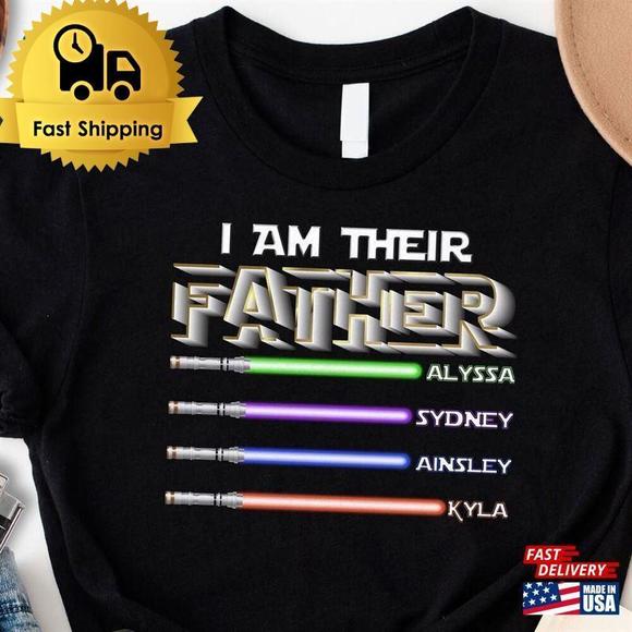 Tops - I Am Their Father Shirt Fathers Day Dad T-shirt
